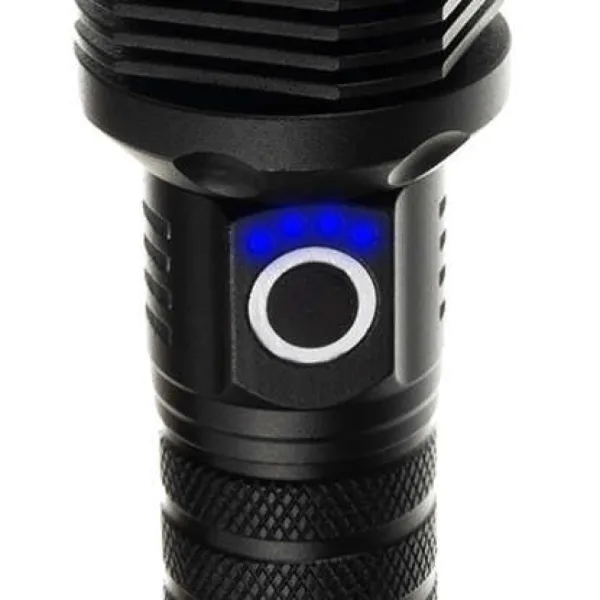 Изключително мощен LED прожектор X-Balog P90 метален — снимка 4