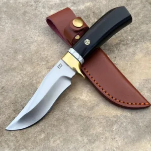 Ръчно изработен ловен нож DER HUNT -D2; 106x218