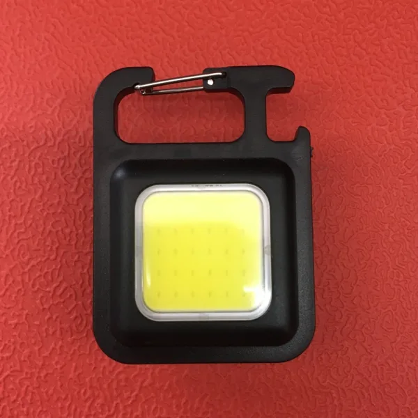 Водоустойчив COB LED фенер-ключодържател отварачка — снимка 5