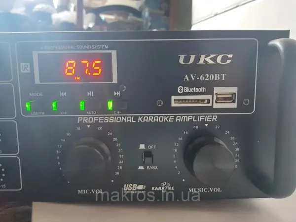 Домашен усилвател, Караоке, модел: AV-620BT — снимка 4