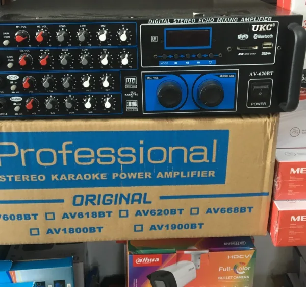 Домашен усилвател, Караоке, модел: AV-620BT — снимка 8