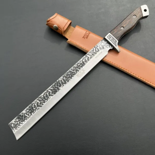 Огромен ловен нож BUCK KNIVES 94 , 5CR13Моv, 300x420 mm — снимка 3