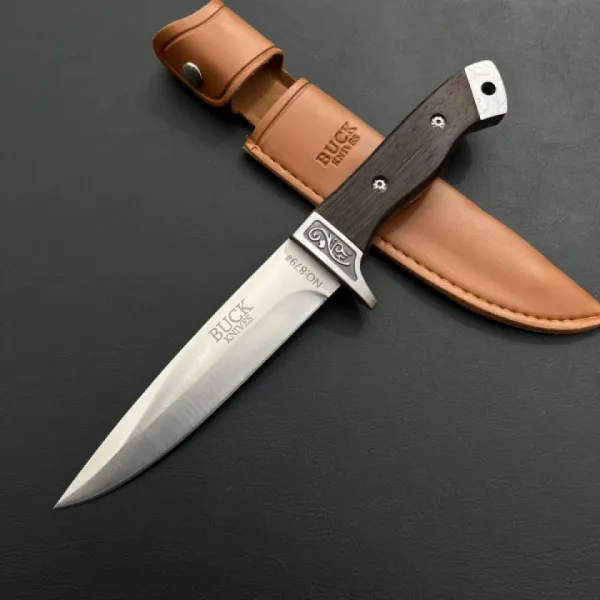Ловен нож BUCK CLASSIC 879 , 5CR13Моv, 155x280 mm — снимка 5