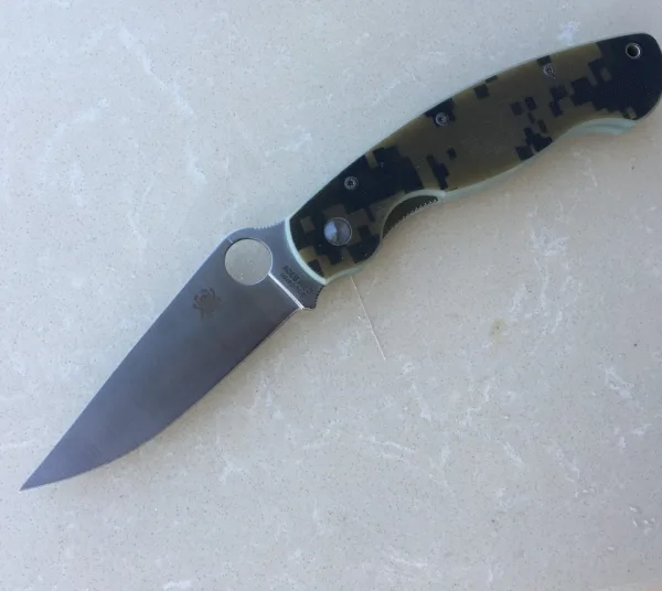 SPYDER CO Сгъваем джобен нож - Спайдърко CPM 30V — снимка 5