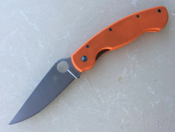 SPYDER CO Сгъваем джобен нож - Спайдърко CPM 30V — снимка 6