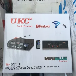Аудио усилвател + Караоке, BLUETOOTH,FM, USB,MP3,SD UKC-SN-555BT