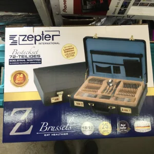 72 части Цептер Zepter комплект сервиз набор прибори хранене cepter