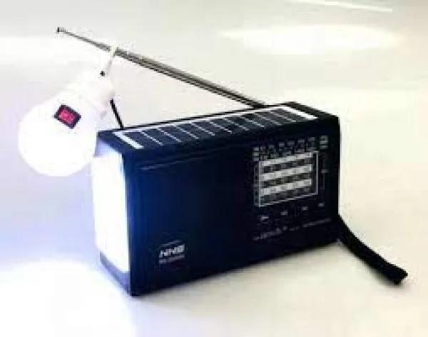 Соларно радио FM AM SW модел ns 2038sl BT,USB TF card — снимка 7