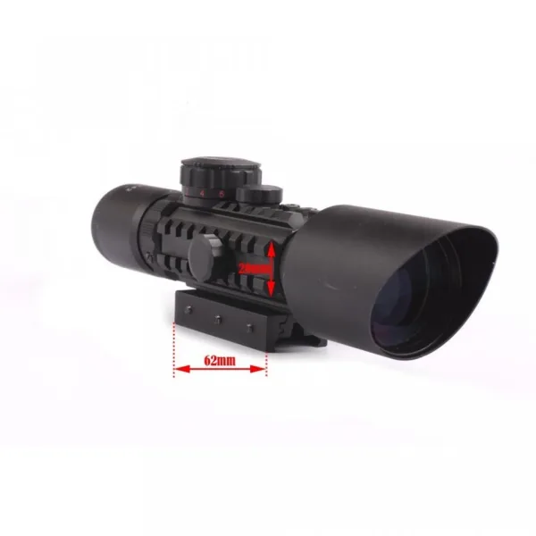 Райфълскоп /снайперна оптика с бързомер+ лазер 3-10X42E M9 — снимка 3