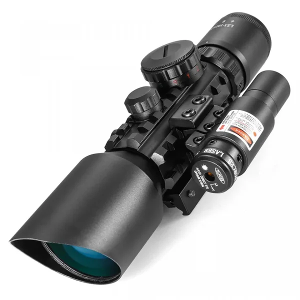 Райфълскоп /снайперна оптика с бързомер+ лазер 3-10X42E M9 — снимка 5