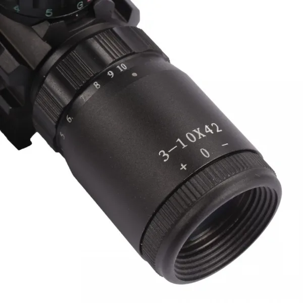 Райфълскоп /снайперна оптика с бързомер+ лазер 3-10X42E M9 — снимка 7