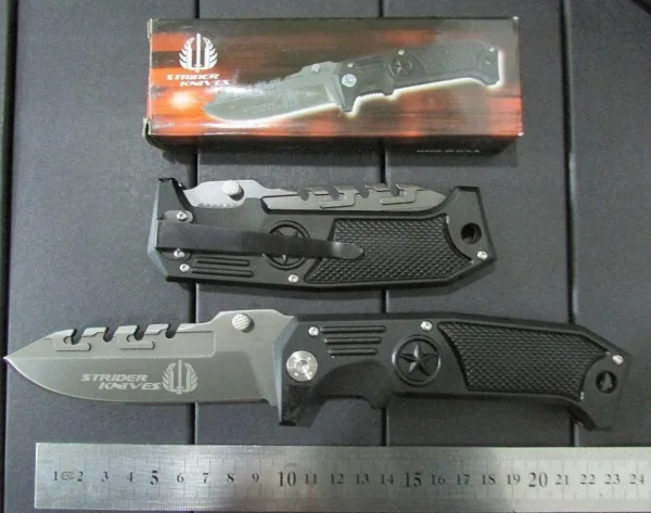 Сгъваем нож STRIDER KNIVES F30 105x235 — снимка 3