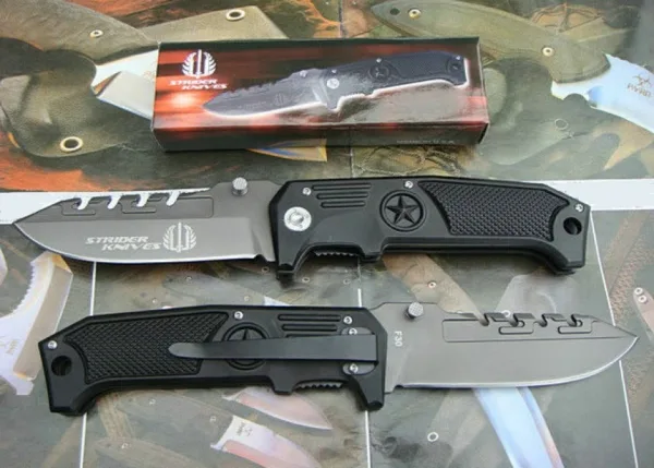 Сгъваем нож STRIDER KNIVES F30 105x235 — снимка 9