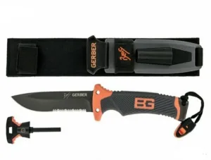 Нож оцеляване Ultimate Gerber запалка+чук