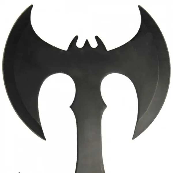 Двуостра брадвичка-Legendary Dark Wing Bat Throwing Axe — снимка 5