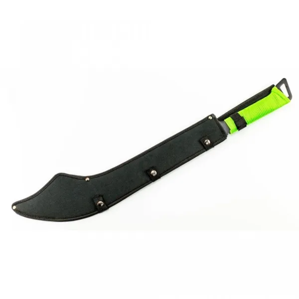 Мачете масивно голямо Zombie Apocalypse killer Green Handle — снимка 6