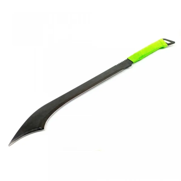 Мачете масивно голямо Zombie Apocalypse killer Green Handle — снимка 7