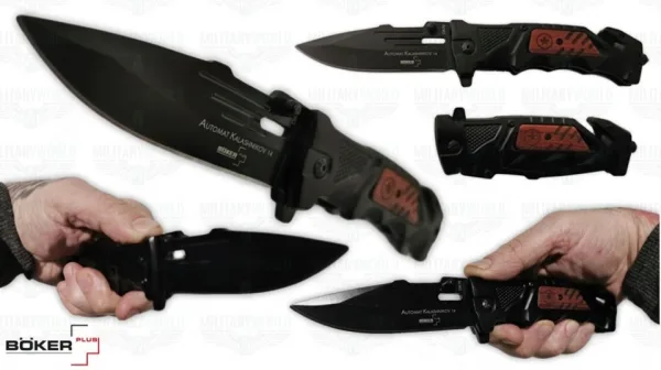 Сгъваем нож Avtomat Kalashnikov 14 - BOKER PLUS 93x220 — снимка 5