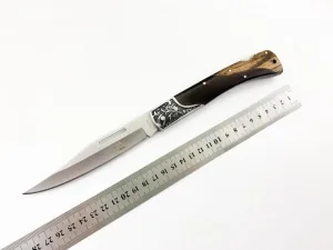 Голям сгъваем джобен нож ПАНТЕРА /ст. 65х13 / 110x265
