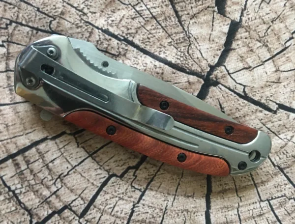 Browning ТВ 1474- Сгъваем автоматичен нож 102х228 мм — снимка 6