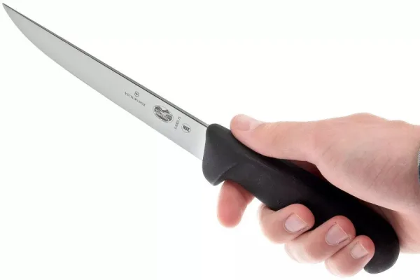 Нож за обезкостяване /месо/ Victorinox - Fibrox, 15 cm, черен 5.6003.15 — снимка 5