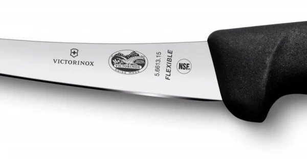 Нож за обезкостяване/месо/ Victorinox - Fibrox, 15 cm, черен 5.6613.15 — снимка 4