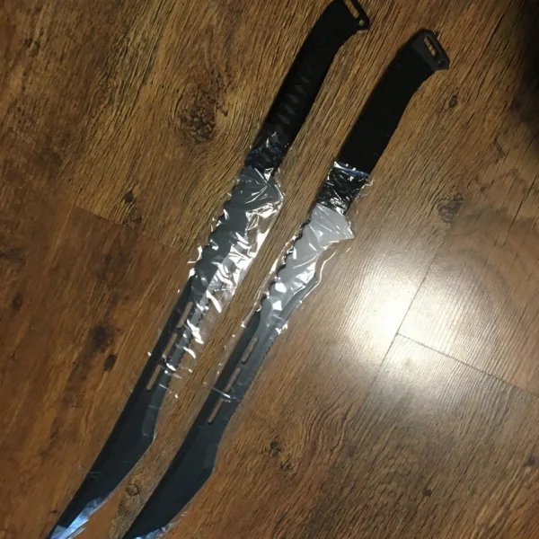Катана Меч Два броя к-кт SW-36 Katana с калъф Нинджа, Мачете — снимка 3