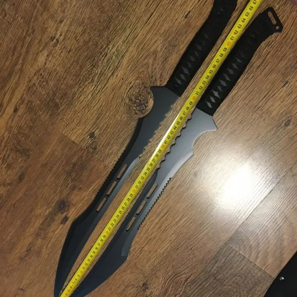 Катана Меч Два броя к-кт SW-36 Katana с калъф Нинджа, Мачете — снимка 7