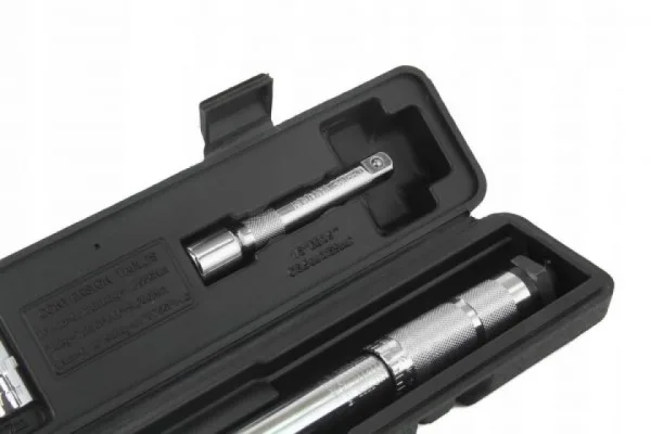 Динамометричен ключ 1/2" 28 – 210 Nm + вложки (17, 19, 21 мм)+удължител 125 мм MAR-POL — снимка 4