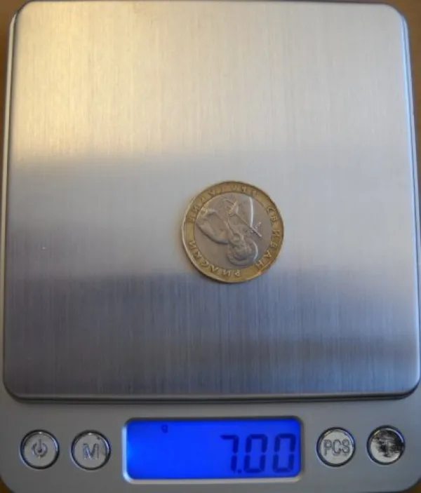 Професионална електронна везна 500g/ 0.01 g — снимка 3