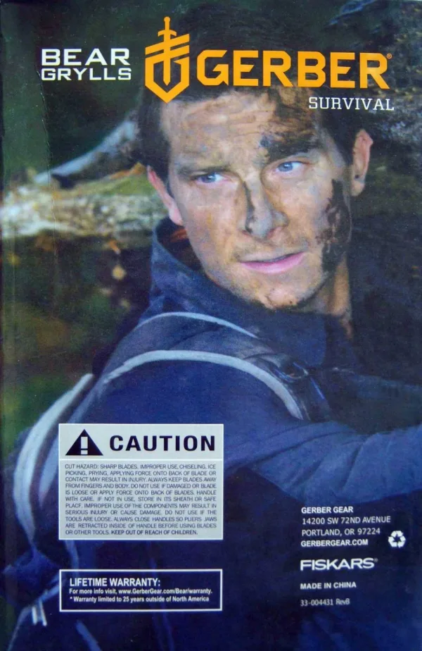 Брадва оцеляване Gerber Bear Grylls - 3 модела — снимка 4