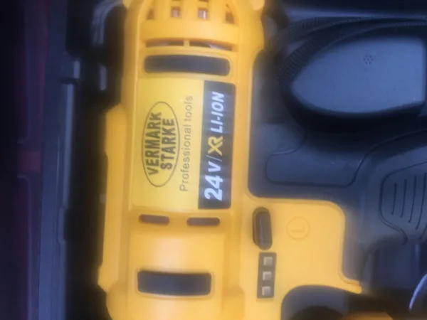 Акумулаторен винтоверт VERMARK STARKE 24V с 2 батерии — снимка 5