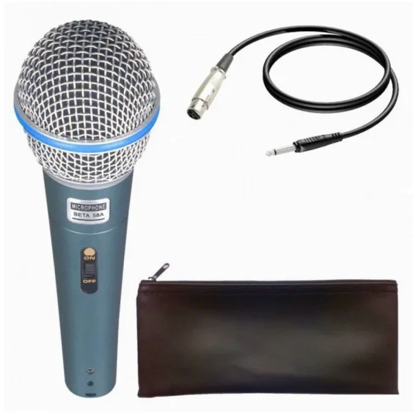 Професионален /караоке/ микрофон SHURE BETA 58A — снимка 2