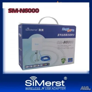 Мощна външна WIFI антена-усилвател Симерст/SIMERST SM-N6000