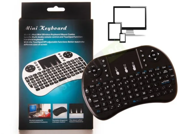 Смарт-безжична клавиатура+TouchPad.смартфон,компютър,TVbox, — снимка 6