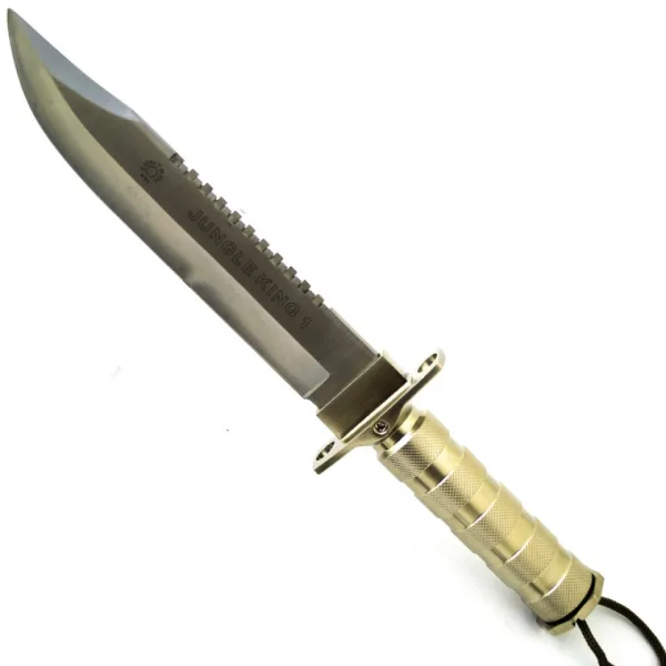 Ловен нож JUNGLE KING А-19 Черен/Бял-220х355 — снимка 3