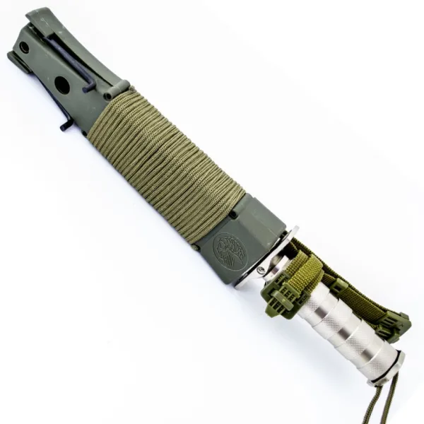 Ловен нож JUNGLE KING А-19 Черен/Бял-220х355 — снимка 6