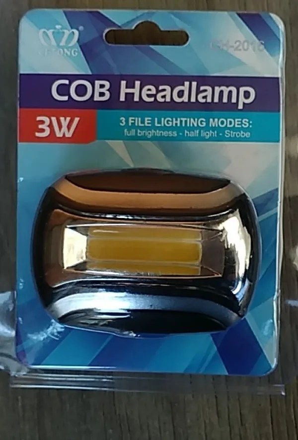 Олекотен и много мощен Челник COB LED — снимка 6