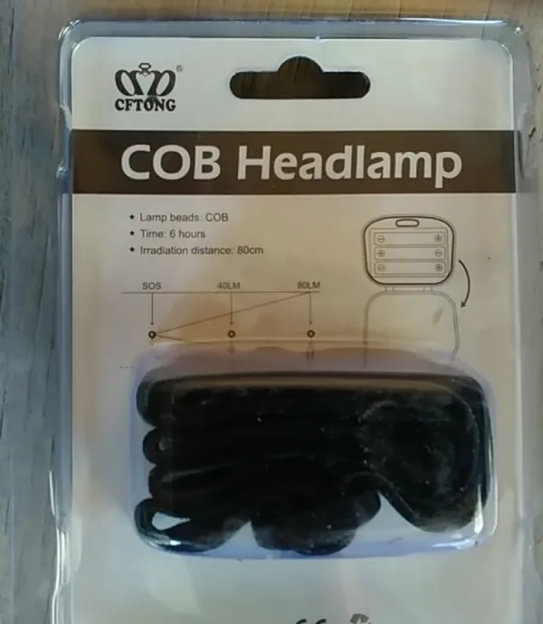 Олекотен и много мощен Челник COB LED — снимка 7