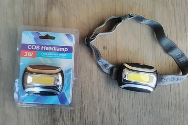 Олекотен и много мощен Челник COB LED — снимка 8