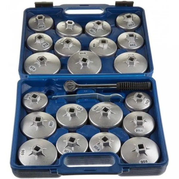 Ключове за маслен филтър Forsage , универсални 1/2", 23 части к-т — снимка 2