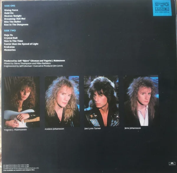 Yngwie J. Malmsteen's Rising Force – OdysseL -BTA 12581 — снимка 2