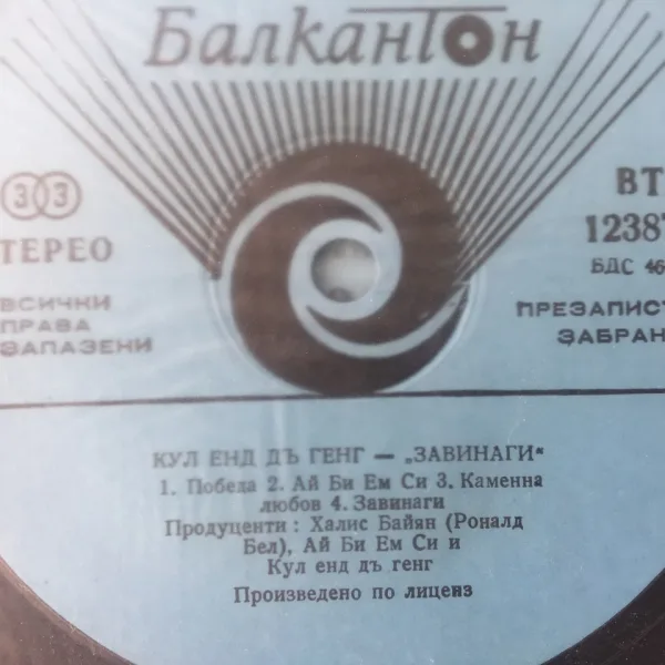 Kool & The Gang -FOREVER - BTA 12387 — снимка 3