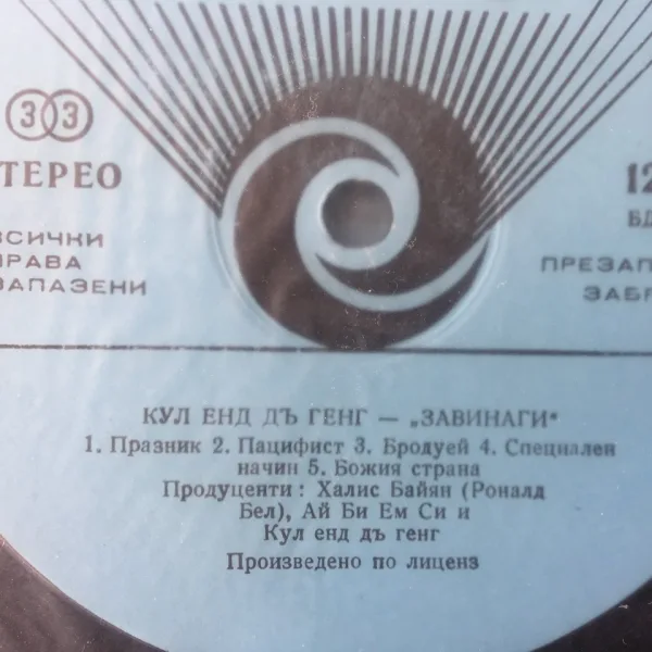 Kool & The Gang -FOREVER - BTA 12387 — снимка 4
