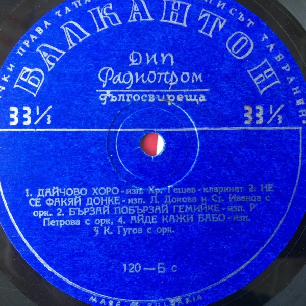 Българска народна музика БАЛКАНТОН -120 А-с — снимка 3