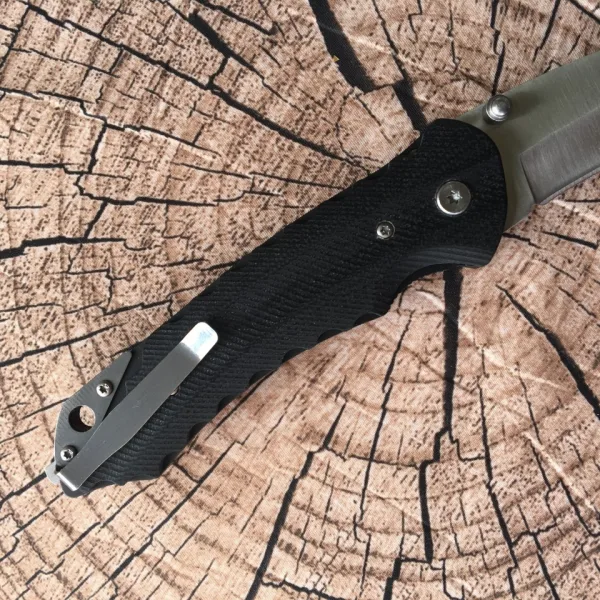 Сгъваем джобен нож Knives с клипс и калъф 90x215 — снимка 3