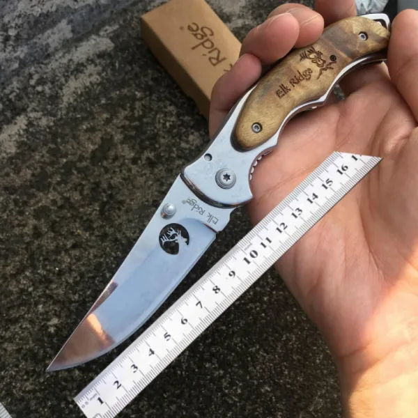 Сгъваем нож Elk Ridge 78х195 мм — снимка 5