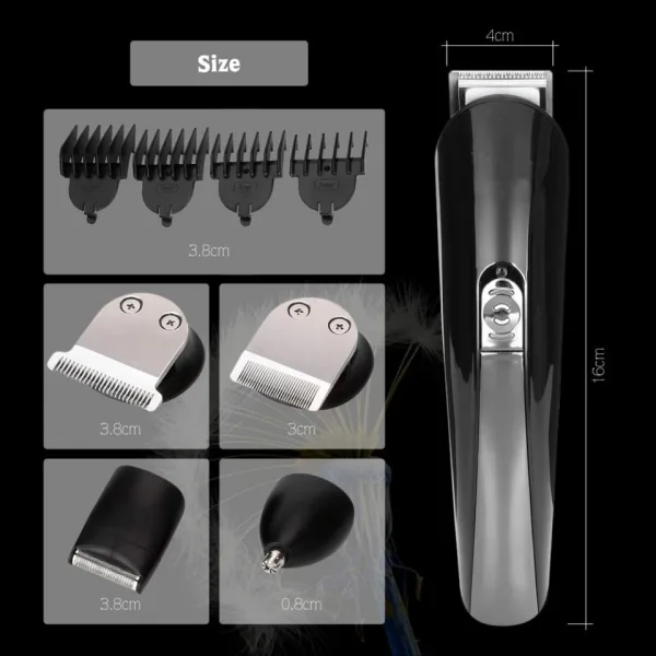 Подстригване , Бръснене, Тример,KEMEI KM-600 - 11 — снимка 6