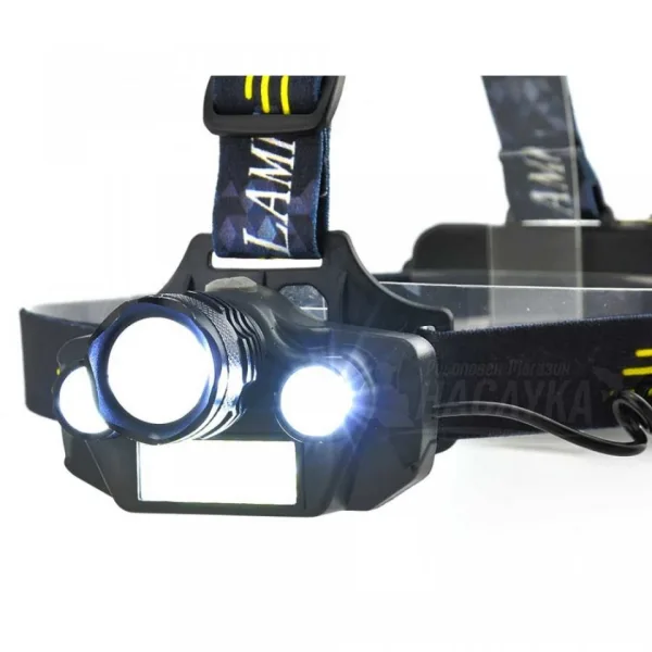 Челник X-Balog BL-T44 С XM-L2 T6 и 2 броя Q5 и COB LED диоди — снимка 4