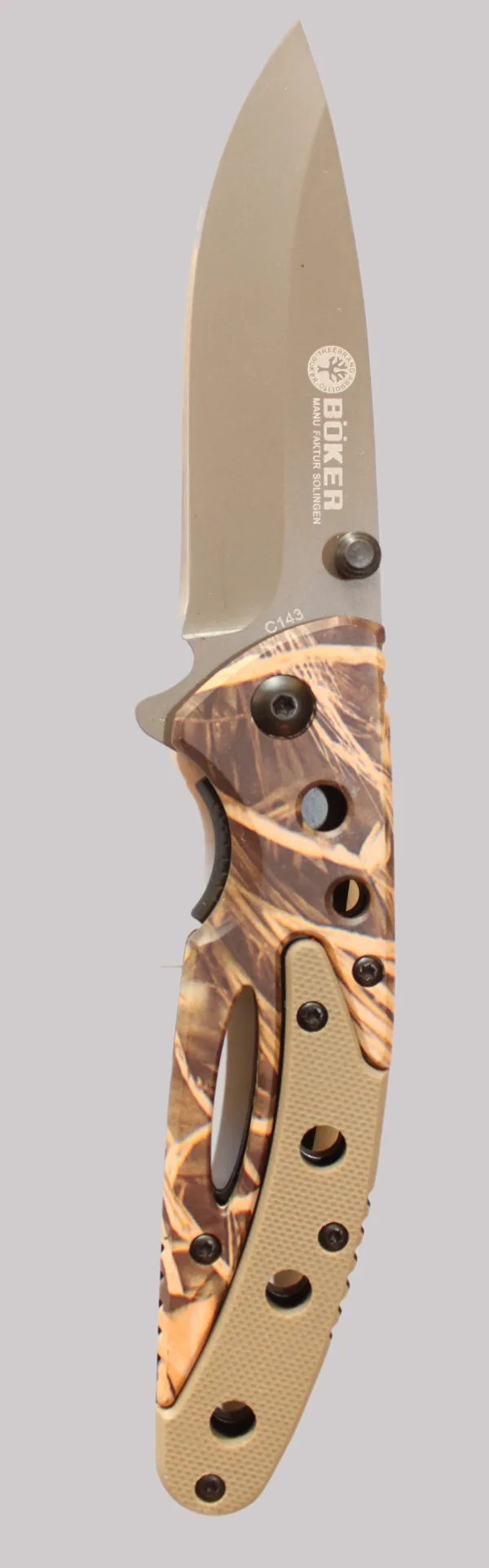 Boker solingen серия - pocket knife C143 - 80х190мм — снимка 2